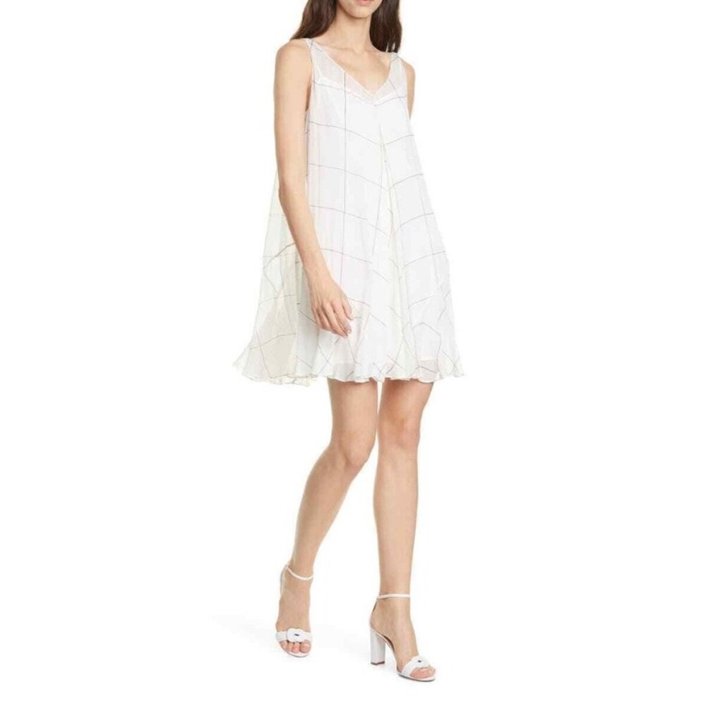 Club Monaco black and white dress